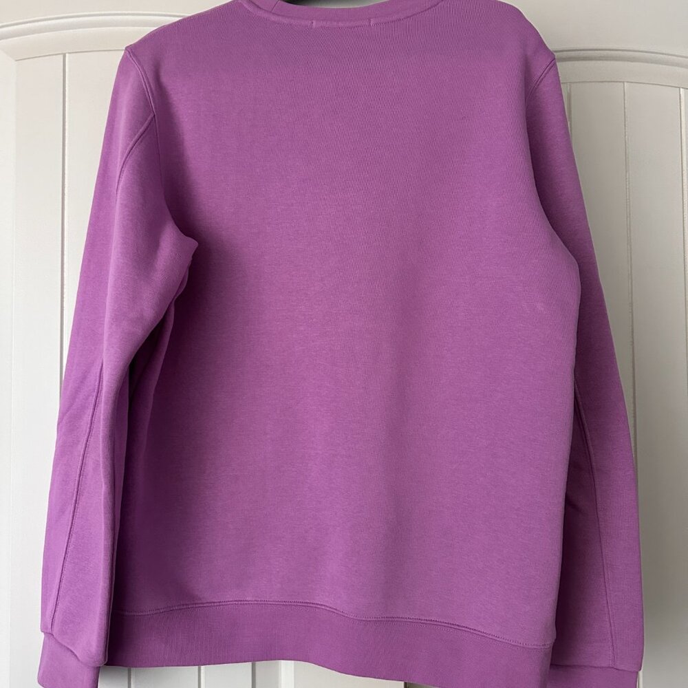 Scotch & Soda Classic Sweat With Logo Chest Artwork - Purple Size L - Picture 8 of 8